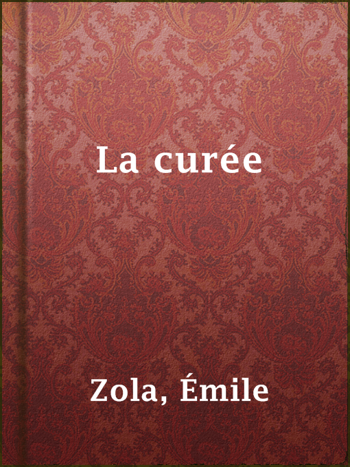 Cover image for La curée